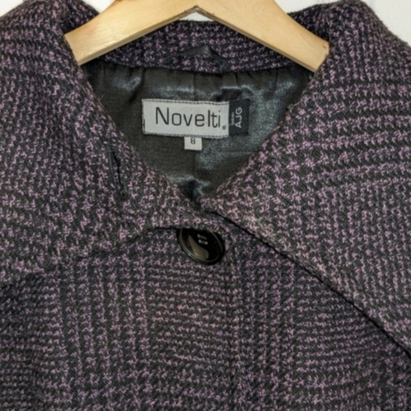 Winter Coat Wool Blend Size 8 - Picture 7 of 9